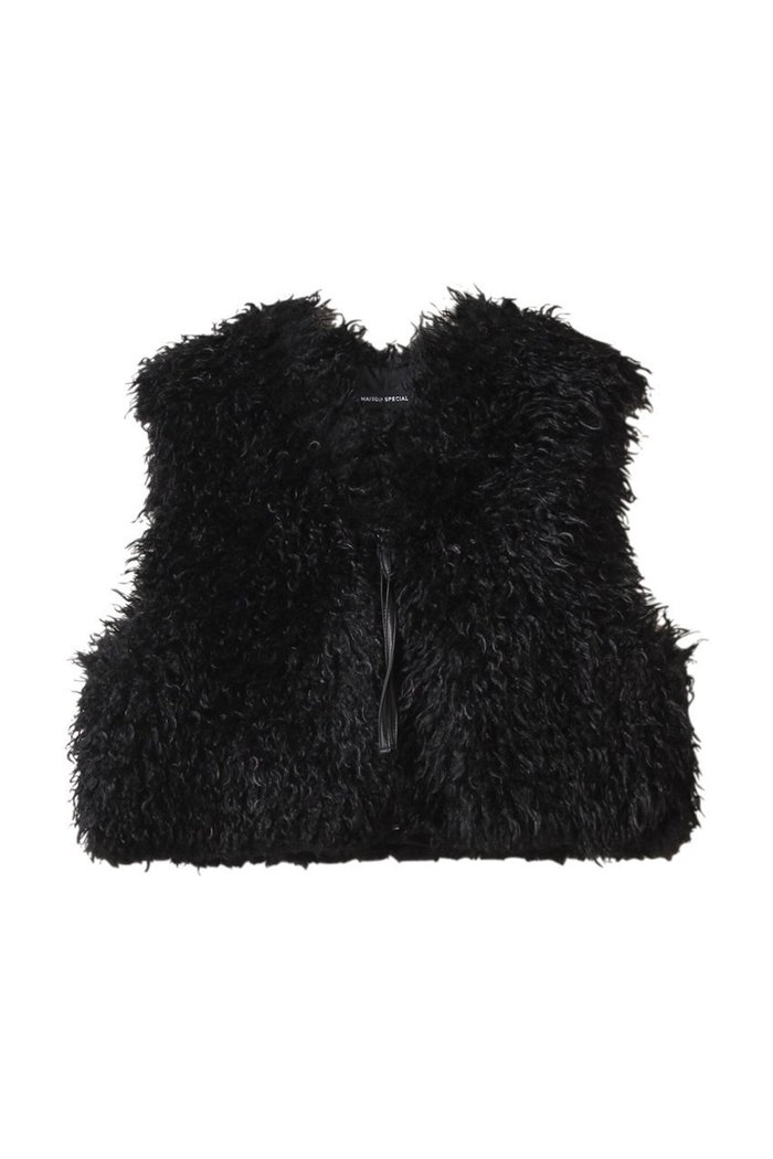 【メゾンスペシャル/MAISON SPECIAL】のFur Vest/ファーベスト インテリア・キッズ・メンズ・レディースファッション・服の通販 founy(ファニー) https://founy.com/ ファッション Fashion レディースファッション Fashion for Women アウター Coat / Outerwear Collection レディースジャケット・軽アウター Jackets ショート Short, Short Length シンプル Simple, Minimal ジャケット Jacket, Outerwear バランス Balance, Style Balance フェイクファー Faux Fur, Imitation Fur フェミニン Feminine, Girly ブルゾン Blouson, Bomber Jacket ベスト Vest, Waistcoat リアル Real, Realistic ロング Long, Long-Length ワイド Wide, Wide Fit 秋 Autumn |ID: prp329100004635372 ipo3291000000036126205