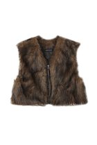 【メゾンスペシャル/MAISON SPECIAL】のFur Vest/ファーベスト BRN(ブラウン)|ID: prp329100004635372 ipo3291000000036126208