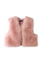 【メゾンスペシャル/MAISON SPECIAL】のFur Vest/ファーベスト PNK(ピンク)|ID: prp329100004635372 ipo3291000000036126209