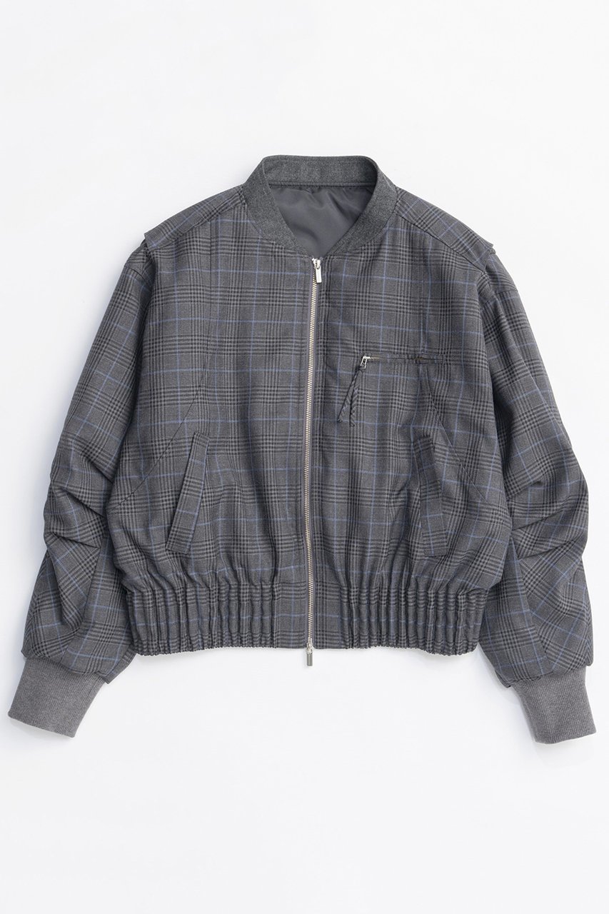 【メゾンスペシャル/MAISON SPECIAL】のWorsted MA-1/ウーステッドMA-1 インテリア・キッズ・メンズ・レディースファッション・服の通販 founy(ファニー) 　ファッション　Fashion　レディースファッション　Fashion for Women　アウター　Coat / Outerwear Collection　レディースジャケット・軽アウター　Jackets　ブルゾンジャケット・スポーティアウター　Blouson Jackets　MA-1ジャケット　MA-1 Bomber Jackets / Flight Jackets　2025年　2025　2025-2026秋冬・A/W　Autumn/Winter 2025–26 AW25–26　ジャケット　Jacket, Outerwear　スマート　Smart, Elegant　セットアップ　Set-Up, Coordinated Outfit　トレンド　Trend, Trending Now　ブルゾン　Blouson, Bomber Jacket　メンズ　Men's, Menswear　ロング　Long, Long-Length　A/W・秋冬　Autumn/Winter　GRY(グレー)|ID: prp329100004635373 ipo3291000000033383549