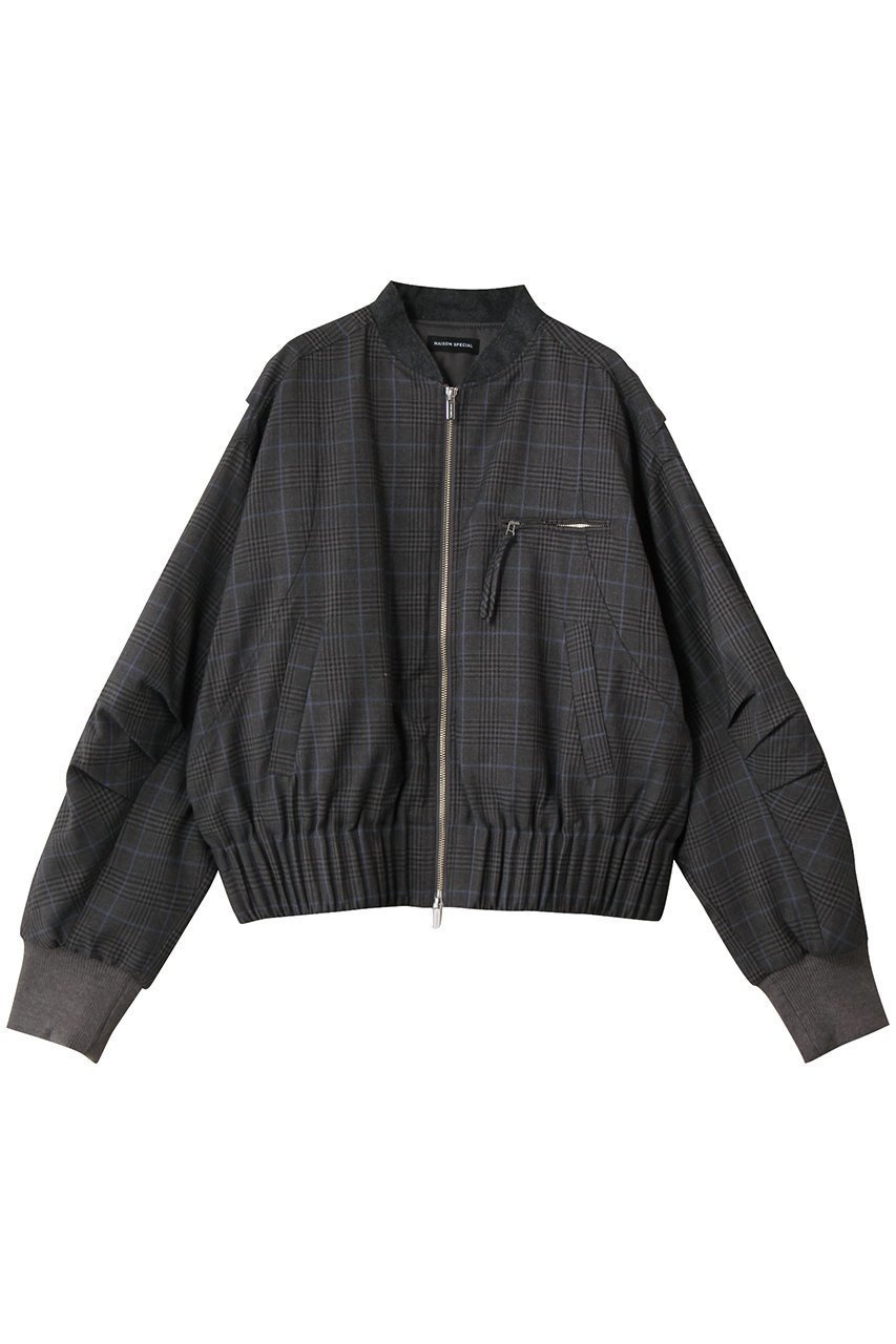 【メゾンスペシャル/MAISON SPECIAL】のWorsted MA-1/ウーステッドMA-1 インテリア・キッズ・メンズ・レディースファッション・服の通販 founy(ファニー) ファッション Fashion レディースファッション Fashion for Women アウター Coat / Outerwear Collection レディースジャケット・軽アウター Jackets ブルゾンジャケット・スポーティアウター Blouson Jackets MA-1ジャケット MA-1 Bomber Jackets / Flight Jackets ジャケット Jacket, Outerwear スマート Smart, Elegant セットアップ Set-Up, Coordinated Outfit トレンド Trend, Trending Now ブルゾン Blouson, Bomber Jacket メンズ Men's, Menswear ロング Long, Long-Length GRY(グレー)|ID: prp329100004635373 ipo3291000000036126222