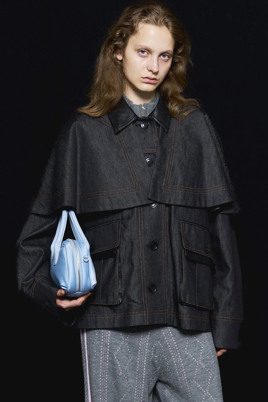 【メゾンスペシャル/MAISON SPECIAL】のMilitary Cape Jacket/ミリタリーケープジャケット 人気、トレンドファッション・服の通販 founy(ファニー) 　ファッション　Fashion　レディースファッション　Fashion for Women　アウター　Coat / Outerwear Collection　レディースジャケット・軽アウター　Jackets　ブルゾンジャケット・スポーティアウター　Blouson Jackets　2025年　2025　2025-2026秋冬・A/W　Autumn/Winter 2025–26 AW25–26　ショート　Short, Short Length　ジャケット　Jacket, Outerwear　デニム　Denim, Jeans Material　ブルゾン　Blouson, Bomber Jacket　ポケット　Pocket, Pocket Detail　リバーシブル　Reversible, Two-Sided　ヴィンテージ　Vintage Style　エレガント 上品　Elegant　A/W・秋冬　Autumn/Winter　other-7|ID: prp329100004635374 ipo3291000000033383565