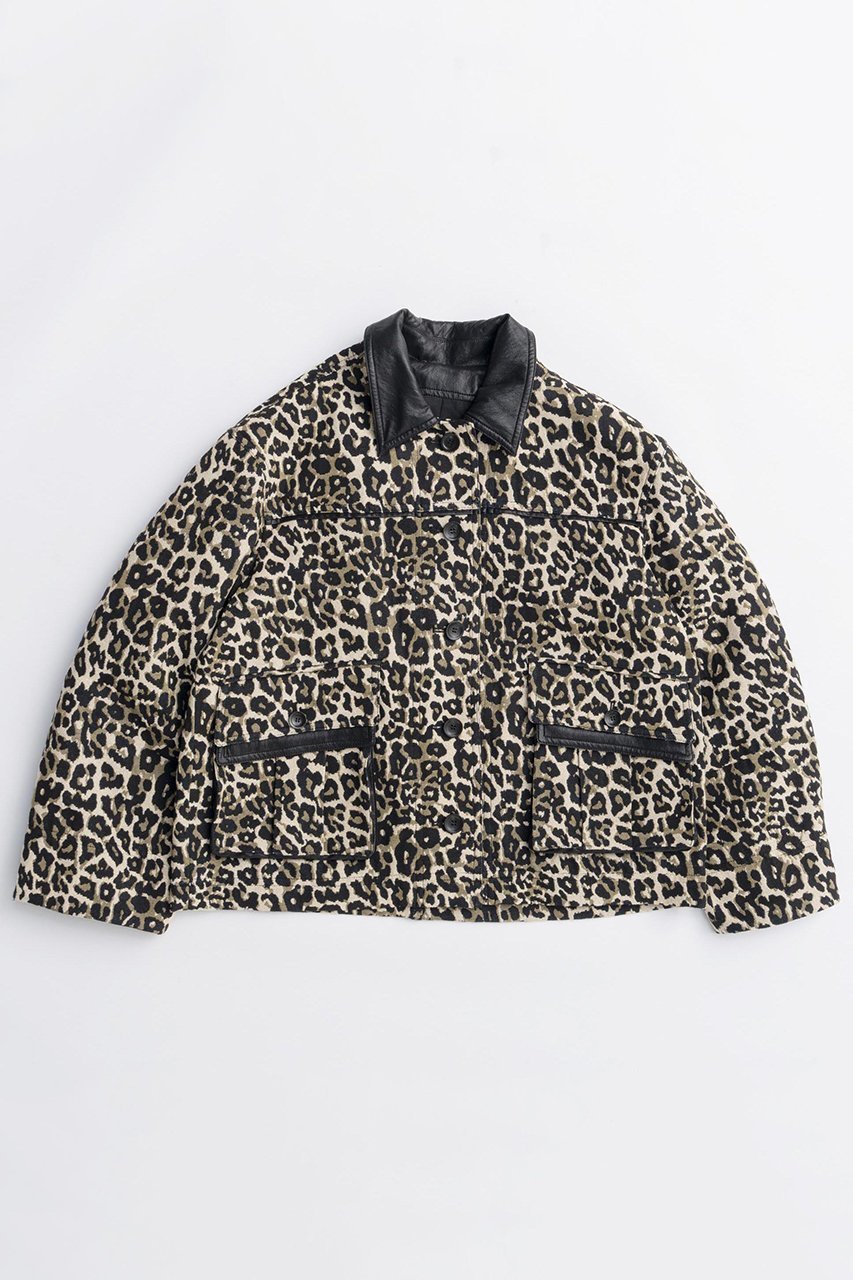 【メゾンスペシャル/MAISON SPECIAL】のleopard Military Cape Jacket/レオパードミリタリーケープジャケット 人気、トレンドファッション・服の通販 founy(ファニー) 　ファッション　Fashion　レディースファッション　Fashion for Women　アウター　Coat / Outerwear Collection　レディースジャケット・軽アウター　Jackets　ブルゾンジャケット・スポーティアウター　Blouson Jackets　2025年　2025　2025-2026秋冬・A/W　Autumn/Winter 2025–26 AW25–26　アニマル　Animal Print　ショート　Short, Short Length　ジャカード／ジャガード　Jacquard, Woven Pattern　ジャケット　Jacket, Outerwear　ブルゾン　Blouson, Bomber Jacket　ポケット　Pocket, Pocket Detail　リバーシブル　Reversible, Two-Sided　レオパード　Leopard, Animal Print　エレガント 上品　Elegant　A/W・秋冬　Autumn/Winter　other-2|ID: prp329100004635375 ipo3291000000033383568