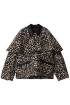 【メゾンスペシャル/MAISON SPECIAL】のleopard Military Cape Jacket/レオパードミリタリーケープジャケット MLT1(マルチカラー)|ID: prp329100004635375 ipo3291000000035583038