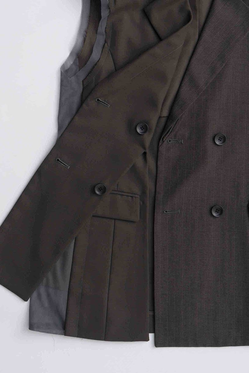【メゾンスペシャル/MAISON SPECIAL】のSide Tulle Gilet/サイドチュールジレ 人気、トレンドファッション・服の通販 founy(ファニー) 　ファッション　Fashion　レディースファッション　Fashion for Women　アウター　Coat / Outerwear Collection　レディースジャケット・軽アウター　Jackets　アシンメトリー　Asymmetrical Style　インナー　Innerwear　オケージョン　Occasion Wear　ジャケット　Jacket, Outerwear　チュール　Tulip, Tulip Motif　ドッキング　Docking, Mixed Material　フィット　Fit, Slim Fit　ベスト　Vest, Waistcoat　ロング　Long, Long-Length　A/W・秋冬　Autumn/Winter　エレガント 上品　Elegant　2025年　2025　2025-2026秋冬・A/W　Autumn/Winter 2025–26 AW25–26　other-4|ID: prp329100004635376 ipo3291000000033383580