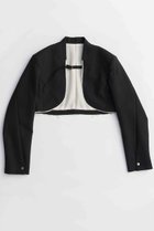 【メゾンスペシャル/MAISON SPECIAL】のShort Bolero Jacket/ショートボレロジャケット 人気、トレンドファッション・服の通販 founy(ファニー) ファッション Fashion レディースファッション Fashion for Women アウター Coat / Outerwear Collection レディースジャケット・軽アウター Jackets ボレロ・ショート丈ジャケット / ドレス羽織りに Boleros & Short Jackets 2025年 2025 2025-2026秋冬・A/W Autumn/Winter 2025–26 AW25–26 オケージョン Occasion Wear クラシカル Classical, Vintage-Inspired ショート Short, Short Length ジャケット Jacket, Outerwear ストレッチ Stretch, Stretchy Fabric バランス Balance, Style Balance ファブリック Fabric, Textile ボレロ Bolero, Short Cardigan マニッシュ Mannish, Boyish A/W・秋冬 Autumn/Winter thumbnail BLK(ブラック)|ID: prp329100004635377 ipo3291000000033383586