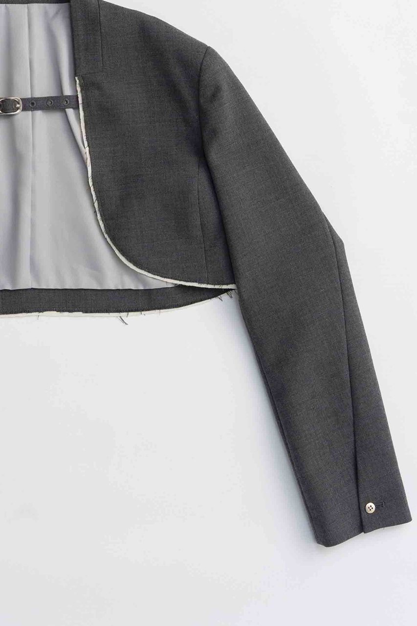 【メゾンスペシャル/MAISON SPECIAL】のShort Bolero Jacket/ショートボレロジャケット 人気、トレンドファッション・服の通販 founy(ファニー) 　ファッション　Fashion　レディースファッション　Fashion for Women　アウター　Coat / Outerwear Collection　レディースジャケット・軽アウター　Jackets　ボレロ・ショート丈ジャケット / ドレス羽織りに　Boleros & Short Jackets　2025年　2025　2025-2026秋冬・A/W　Autumn/Winter 2025–26 AW25–26　オケージョン　Occasion Wear　クラシカル　Classical, Vintage-Inspired　ショート　Short, Short Length　ジャケット　Jacket, Outerwear　ストレッチ　Stretch, Stretchy Fabric　バランス　Balance, Style Balance　ファブリック　Fabric, Textile　ボレロ　Bolero, Short Cardigan　マニッシュ　Mannish, Boyish　A/W・秋冬　Autumn/Winter　other-2|ID: prp329100004635377 ipo3291000000033383588