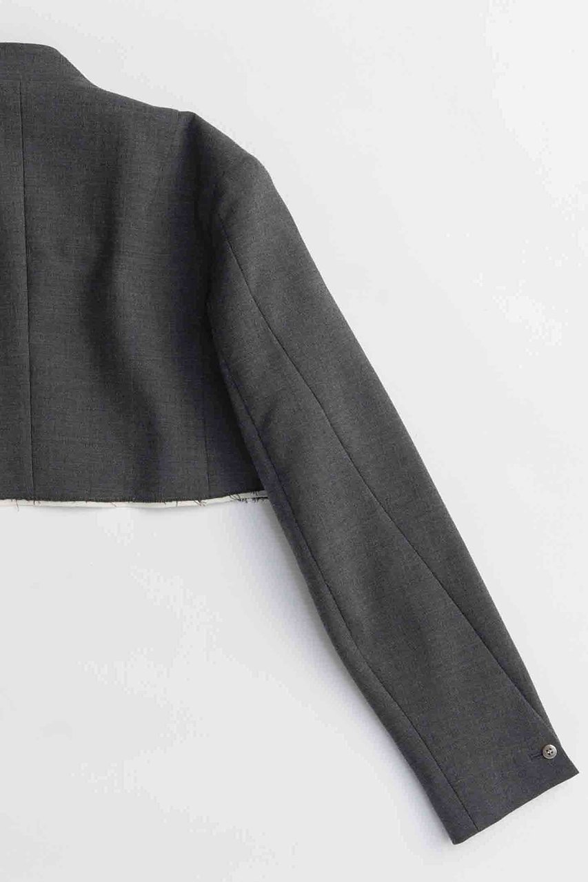 【メゾンスペシャル/MAISON SPECIAL】のShort Bolero Jacket/ショートボレロジャケット 人気、トレンドファッション・服の通販 founy(ファニー) 　ファッション　Fashion　レディースファッション　Fashion for Women　アウター　Coat / Outerwear Collection　レディースジャケット・軽アウター　Jackets　ボレロ・ショート丈ジャケット / ドレス羽織りに　Boleros & Short Jackets　2025年　2025　2025-2026秋冬・A/W　Autumn/Winter 2025–26 AW25–26　オケージョン　Occasion Wear　クラシカル　Classical, Vintage-Inspired　ショート　Short, Short Length　ジャケット　Jacket, Outerwear　ストレッチ　Stretch, Stretchy Fabric　バランス　Balance, Style Balance　ファブリック　Fabric, Textile　ボレロ　Bolero, Short Cardigan　マニッシュ　Mannish, Boyish　A/W・秋冬　Autumn/Winter　other-6|ID: prp329100004635377 ipo3291000000033383592