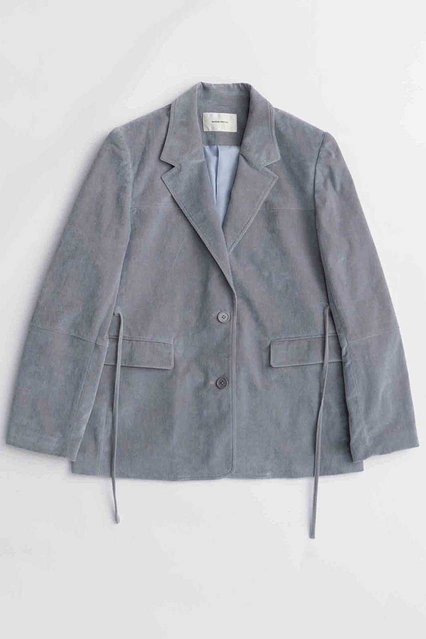 【メゾンスペシャル/MAISON SPECIAL】のChambray Corduroy Jacket/シャンブレーコーデュロイジャケット インテリア・キッズ・メンズ・レディースファッション・服の通販 founy(ファニー) 　ファッション　Fashion　レディースファッション　Fashion for Women　アウター　Coat / Outerwear Collection　レディースジャケット・軽アウター　Jackets　2025年　2025　2025-2026秋冬・A/W　Autumn/Winter 2025–26 AW25–26　おすすめ　Recommended / Our Picks　シンプル　Simple, Minimal　ジャケット　Jacket, Outerwear　セットアップ　Set-Up, Coordinated Outfit　トレンド　Trend, Trending Now　ベーシック　Basic, Essential　ラップ　Wrap, Wrap Design　エレガント 上品　Elegant　A/W・秋冬　Autumn/Winter　羽織　Haori, Light Jacket　BLU(ブルー)|ID: prp329100004635379 ipo3291000000033383608