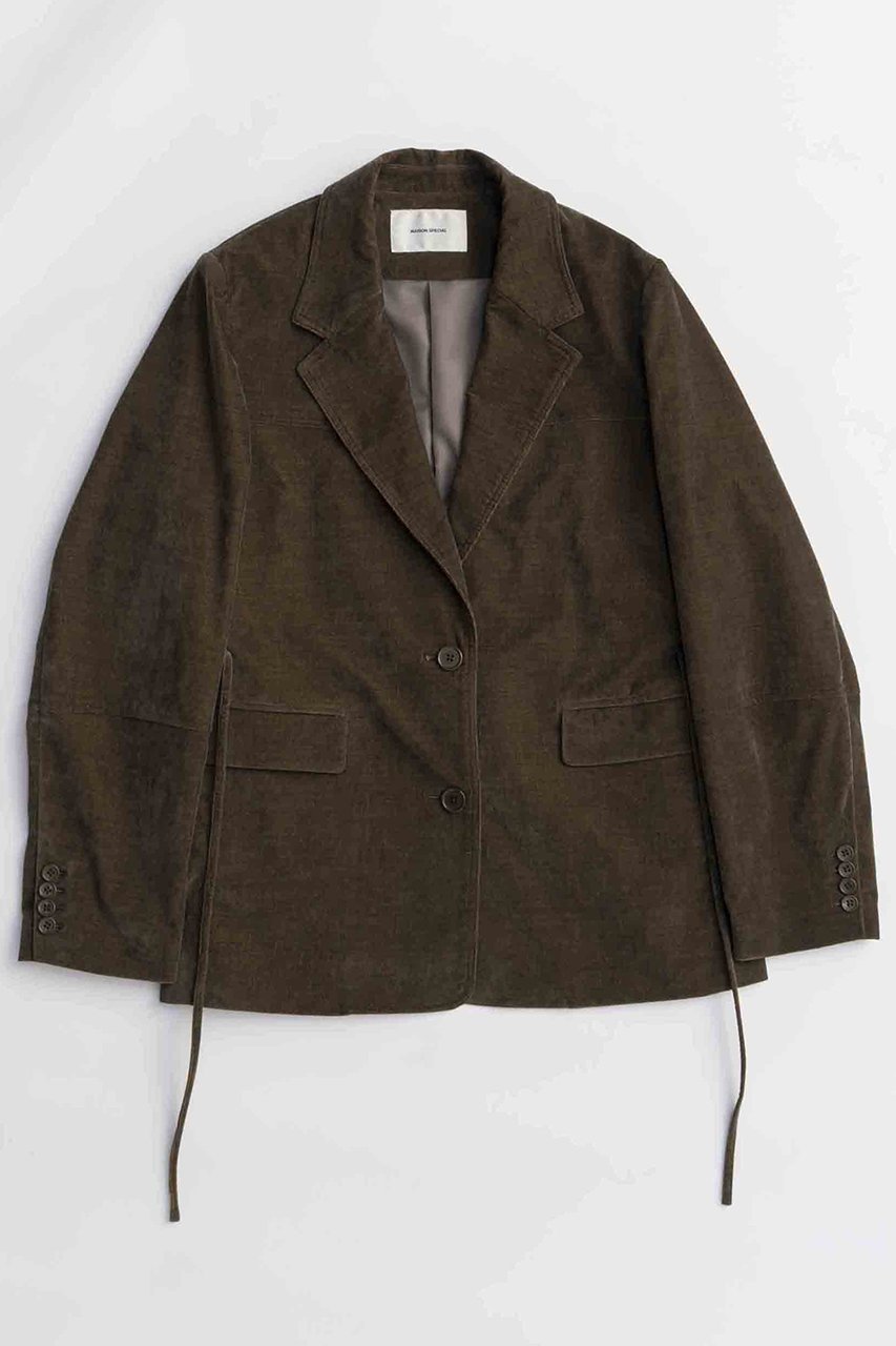 【メゾンスペシャル/MAISON SPECIAL】のChambray Corduroy Jacket/シャンブレーコーデュロイジャケット インテリア・キッズ・メンズ・レディースファッション・服の通販 founy(ファニー) 　ファッション　Fashion　レディースファッション　Fashion for Women　アウター　Coat / Outerwear Collection　レディースジャケット・軽アウター　Jackets　2025年　2025　2025-2026秋冬・A/W　Autumn/Winter 2025–26 AW25–26　おすすめ　Recommended / Our Picks　シンプル　Simple, Minimal　ジャケット　Jacket, Outerwear　セットアップ　Set-Up, Coordinated Outfit　トレンド　Trend, Trending Now　ベーシック　Basic, Essential　ラップ　Wrap, Wrap Design　エレガント 上品　Elegant　A/W・秋冬　Autumn/Winter　羽織　Haori, Light Jacket　KHK(カーキ)|ID: prp329100004635379 ipo3291000000033383609