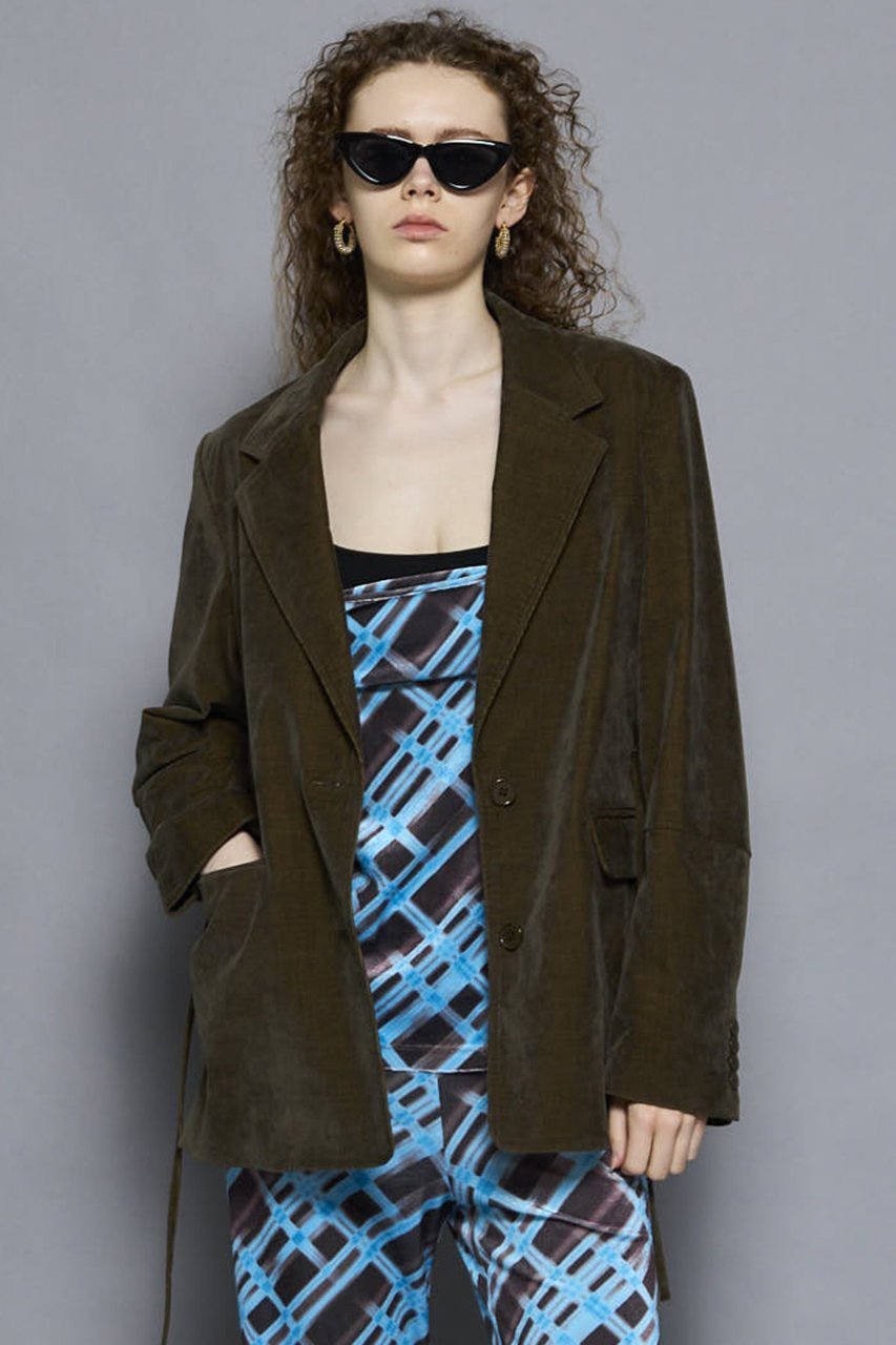 【メゾンスペシャル/MAISON SPECIAL】のChambray Corduroy Jacket/シャンブレーコーデュロイジャケット 人気、トレンドファッション・服の通販 founy(ファニー) 　ファッション　Fashion　レディースファッション　Fashion for Women　アウター　Coat / Outerwear Collection　レディースジャケット・軽アウター　Jackets　2025年　2025　2025-2026秋冬・A/W　Autumn/Winter 2025–26 AW25–26　おすすめ　Recommended / Our Picks　シンプル　Simple, Minimal　ジャケット　Jacket, Outerwear　セットアップ　Set-Up, Coordinated Outfit　トレンド　Trend, Trending Now　ベーシック　Basic, Essential　ラップ　Wrap, Wrap Design　エレガント 上品　Elegant　A/W・秋冬　Autumn/Winter　羽織　Haori, Light Jacket　other-6|ID: prp329100004635379 ipo3291000000033383614