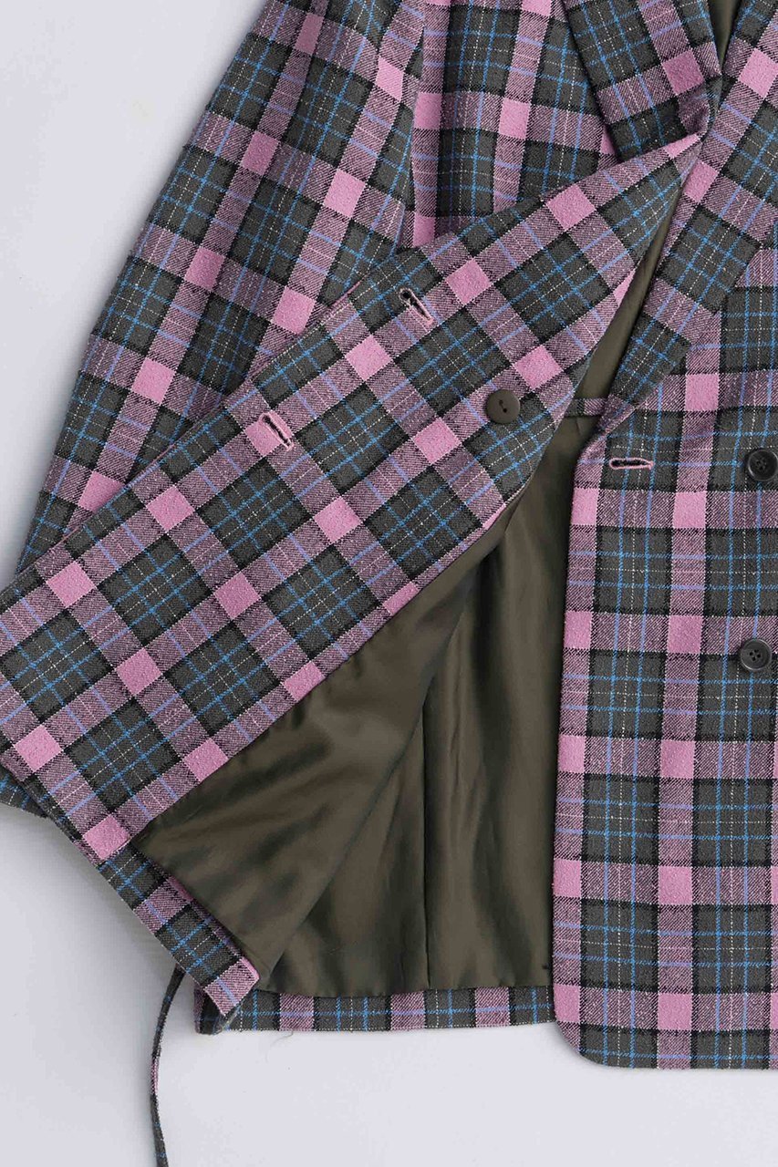 【メゾンスペシャル/MAISON SPECIAL】のLoop Yarn Plaid Jacket/ループチェックジャケット 人気、トレンドファッション・服の通販 founy(ファニー) 　ファッション　Fashion　レディースファッション　Fashion for Women　アウター　Coat / Outerwear Collection　レディースジャケット・軽アウター　Jackets　2025年　2025　2025-2026秋冬・A/W　Autumn/Winter 2025–26 AW25–26　おすすめ　Recommended / Our Picks　ジャケット　Jacket, Outerwear　セットアップ　Set-Up, Coordinated Outfit　ダブル　Double, Double-Breasted　チェック　Check, Plaid, Tartan　トレンド　Trend, Trending Now　ループ　Loop, Loop Knit　A/W・秋冬　Autumn/Winter　other-4|ID: prp329100004635380 ipo3291000000033383620
