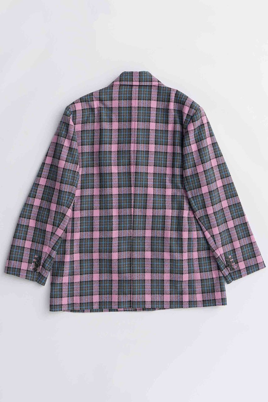 【メゾンスペシャル/MAISON SPECIAL】のLoop Yarn Plaid Jacket/ループチェックジャケット 人気、トレンドファッション・服の通販 founy(ファニー) 　ファッション　Fashion　レディースファッション　Fashion for Women　アウター　Coat / Outerwear Collection　レディースジャケット・軽アウター　Jackets　2025年　2025　2025-2026秋冬・A/W　Autumn/Winter 2025–26 AW25–26　おすすめ　Recommended / Our Picks　ジャケット　Jacket, Outerwear　セットアップ　Set-Up, Coordinated Outfit　ダブル　Double, Double-Breasted　チェック　Check, Plaid, Tartan　トレンド　Trend, Trending Now　ループ　Loop, Loop Knit　A/W・秋冬　Autumn/Winter　other-5|ID: prp329100004635380 ipo3291000000033383622