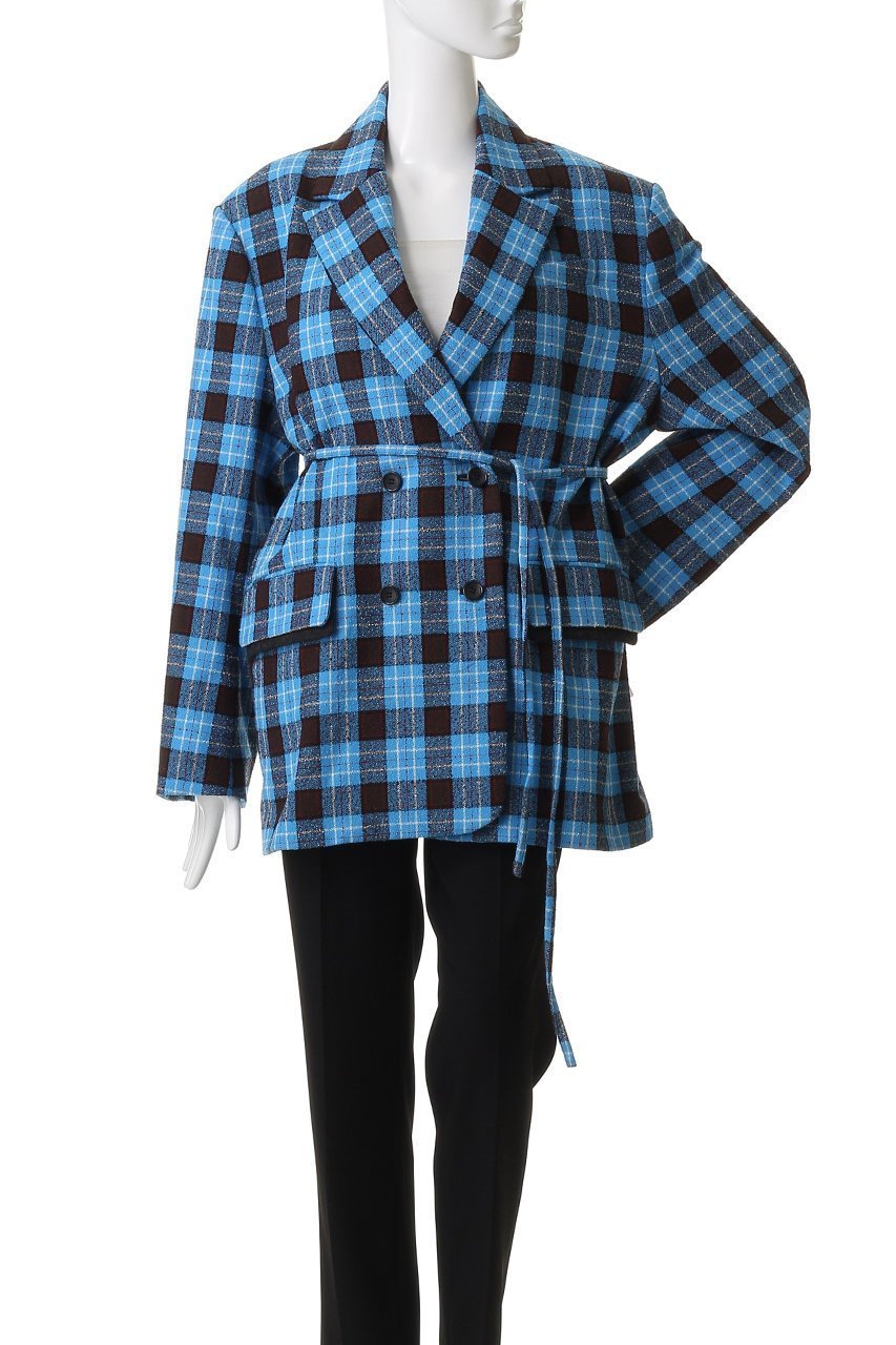 【メゾンスペシャル/MAISON SPECIAL】のLoop Yarn Plaid Jacket/ループチェックジャケット 人気、トレンドファッション・服の通販 founy(ファニー) 　ファッション　Fashion　レディースファッション　Fashion for Women　アウター　Coat / Outerwear Collection　レディースジャケット・軽アウター　Jackets　おすすめ　Recommended / Our Picks　ジャケット　Jacket, Outerwear　セットアップ　Set-Up, Coordinated Outfit　ダブル　Double, Double-Breasted　チェック　Check, Plaid, Tartan　トレンド　Trend, Trending Now　ループ　Loop, Loop Knit　other-2|ID: prp329100004635380 ipo3291000000035698617