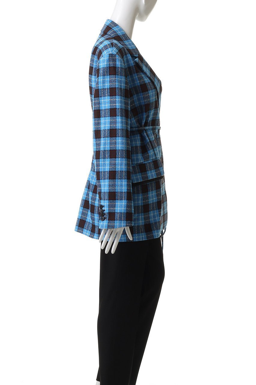 【メゾンスペシャル/MAISON SPECIAL】のLoop Yarn Plaid Jacket/ループチェックジャケット 人気、トレンドファッション・服の通販 founy(ファニー) 　ファッション　Fashion　レディースファッション　Fashion for Women　アウター　Coat / Outerwear Collection　レディースジャケット・軽アウター　Jackets　おすすめ　Recommended / Our Picks　ジャケット　Jacket, Outerwear　セットアップ　Set-Up, Coordinated Outfit　ダブル　Double, Double-Breasted　チェック　Check, Plaid, Tartan　トレンド　Trend, Trending Now　ループ　Loop, Loop Knit　other-3|ID: prp329100004635380 ipo3291000000035698618