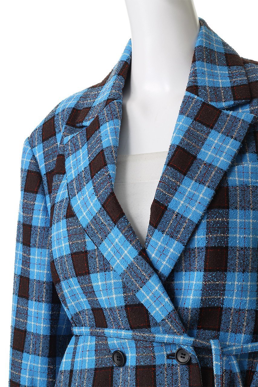 【メゾンスペシャル/MAISON SPECIAL】のLoop Yarn Plaid Jacket/ループチェックジャケット 人気、トレンドファッション・服の通販 founy(ファニー) 　ファッション　Fashion　レディースファッション　Fashion for Women　アウター　Coat / Outerwear Collection　レディースジャケット・軽アウター　Jackets　おすすめ　Recommended / Our Picks　ジャケット　Jacket, Outerwear　セットアップ　Set-Up, Coordinated Outfit　ダブル　Double, Double-Breasted　チェック　Check, Plaid, Tartan　トレンド　Trend, Trending Now　ループ　Loop, Loop Knit　other-5|ID: prp329100004635380 ipo3291000000035698621