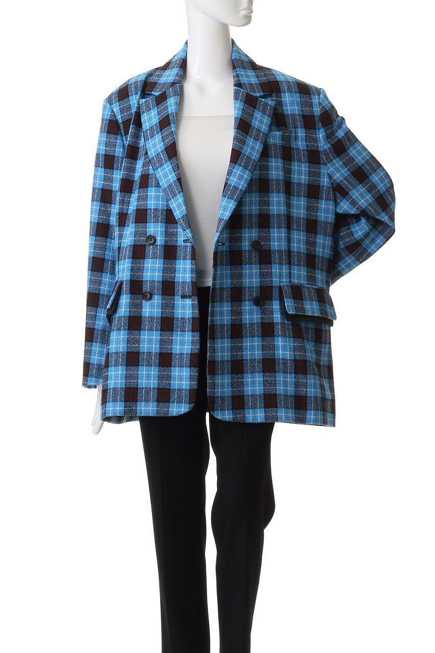 【メゾンスペシャル/MAISON SPECIAL】のLoop Yarn Plaid Jacket/ループチェックジャケット 人気、トレンドファッション・服の通販 founy(ファニー) 　ファッション　Fashion　レディースファッション　Fashion for Women　アウター　Coat / Outerwear Collection　レディースジャケット・軽アウター　Jackets　おすすめ　Recommended / Our Picks　ジャケット　Jacket, Outerwear　セットアップ　Set-Up, Coordinated Outfit　ダブル　Double, Double-Breasted　チェック　Check, Plaid, Tartan　トレンド　Trend, Trending Now　ループ　Loop, Loop Knit　other-7|ID: prp329100004635380 ipo3291000000035698624