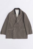 【メゾンスペシャル/MAISON SPECIAL】の2way Hooded Scarf Cut Off Jacket/2WAYフードスカーフカットオフジャケット BRN(ブラウン)|ID: prp329100004635381 ipo3291000000033383627