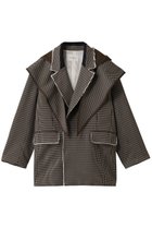 【メゾンスペシャル/MAISON SPECIAL】の2way Hooded Scarf Cut Off Jacket/2WAYフードスカーフカットオフジャケット BRN(ブラウン)|ID: prp329100004635381 ipo3291000000035816309