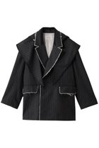 【メゾンスペシャル/MAISON SPECIAL】の2way Hooded Scarf Cut Off Jacket/2WAYフードスカーフカットオフジャケット GRY(グレー)|ID: prp329100004635381 ipo3291000000036126267