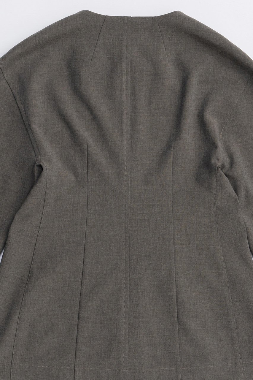 【メゾンスペシャル/MAISON SPECIAL】のHour Glass Worsted Zip Jacket/アワーグラスウーステッドジップジャケット 人気、トレンドファッション・服の通販 founy(ファニー) 　ファッション　Fashion　レディースファッション　Fashion for Women　アウター　Coat / Outerwear Collection　レディースジャケット・軽アウター　Jackets　2025年　2025　2025-2026秋冬・A/W　Autumn/Winter 2025–26 AW25–26　おすすめ　Recommended / Our Picks　オケージョン　Occasion Wear　カーディガン　Cardigan, Knitwear　グラス　Glass, Eyewear　コクーン　Cocoon, Cocoon Silhouette　ジップ　Zip, Zipper　ジャケット　Jacket, Outerwear　セットアップ　Set-Up, Coordinated Outfit　エレガント 上品　Elegant　A/W・秋冬　Autumn/Winter　other-7|ID: prp329100004635383 ipo3291000000033383654