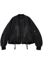 【メゾンスペシャル/MAISON SPECIAL】のWashed MA-1/ウォッシュドMA-1 BLK(ブラック)|ID: prp329100004635384 ipo3291000000035816337