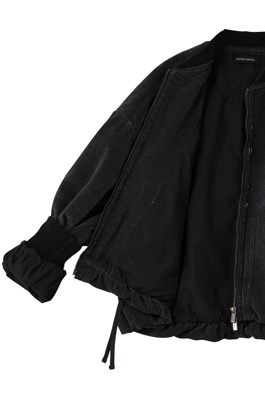 【メゾンスペシャル/MAISON SPECIAL】のWashed MA-1/ウォッシュドMA-1 人気、トレンドファッション・服の通販 founy(ファニー) 　ファッション　Fashion　レディースファッション　Fashion for Women　アウター　Coat / Outerwear Collection　レディースジャケット・軽アウター　Jackets　ブルゾンジャケット・スポーティアウター　Blouson Jackets　MA-1ジャケット　MA-1 Bomber Jackets / Flight Jackets　インナー　Innerwear　ショルダー　Shoulder, Shoulder Strap　ショート　Short, Short Length　ジャケット　Jacket, Outerwear　スリーブ　Sleeve, Long Sleeve / Short Sleeve　トレンド　Trend, Trending Now　ドロップ　Drop Shoulder, Dropped Style　バランス　Balance, Style Balance　バルーン　Balloon, Balloon Silhouette　ピーチ　Peach, Soft Touch　フィット　Fit, Slim Fit　ブルゾン　Blouson, Bomber Jacket　ボトム　Bottoms, Lower Wear　ワイド　Wide, Wide Fit　ヴィンテージ　Vintage Style　秋　Autumn　other-8|ID: prp329100004635384 ipo3291000000035816347