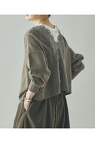 【カレンソロジー/Curensology】のバックレースニットプルオーバー ダークブラウン|ID:prp329100004635386