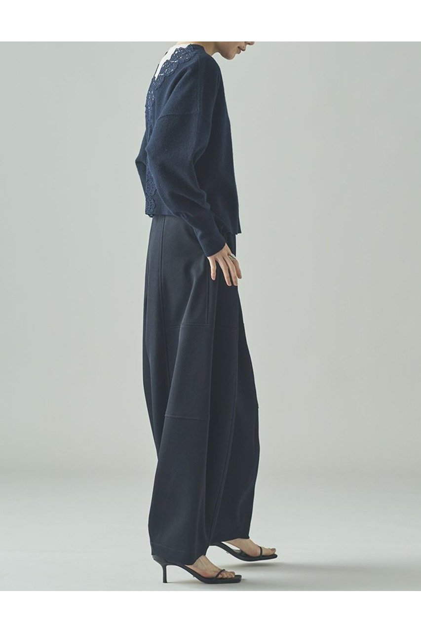 【カレンソロジー/Curensology】のバックレースニットプルオーバー 人気、トレンドファッション・服の通販 founy(ファニー) 　ファッション　Fashion　レディースファッション　Fashion for Women　トップス・カットソー　Cut & Sew Tops　ニット　Knit Tops & Sweaters　カジュアルプルオーバー・ニットトップス　Pullovers & Knit Tops / Casual Pullovers　2025年　2025　2025-2026秋冬・A/W　Autumn/Winter 2025–26 AW25–26　フェミニン　Feminine, Girly　レース　Lace, Lace Fabric　ワイド　Wide, Wide Fit　A/W・秋冬　Autumn/Winter　other-5|ID: prp329100004635386 ipo3291000000033383678