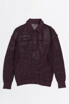 【メゾンスペシャル/MAISON SPECIAL】のBoucle Mesh Knit Pullover/ブークレーメッシュニット 人気、トレンドファッション・服の通販 founy(ファニー) ファッション Fashion レディースファッション Fashion for Women トップス・カットソー Cut & Sew Tops ニット Knit Tops & Sweaters カジュアルプルオーバー・ニットトップス Pullovers & Knit Tops / Casual Pullovers 2025年 2025 2025-2026秋冬・A/W Autumn/Winter 2025–26 AW25–26 インナー Innerwear スキッパー Skipper, Open Collar メッシュ Mesh, Net Fabric リラックス Relax, Relaxed Fit ルーズ Loose, Oversized A/W・秋冬 Autumn/Winter thumbnail BRD(ボルドー)|ID: prp329100004635387 ipo3291000000033383685