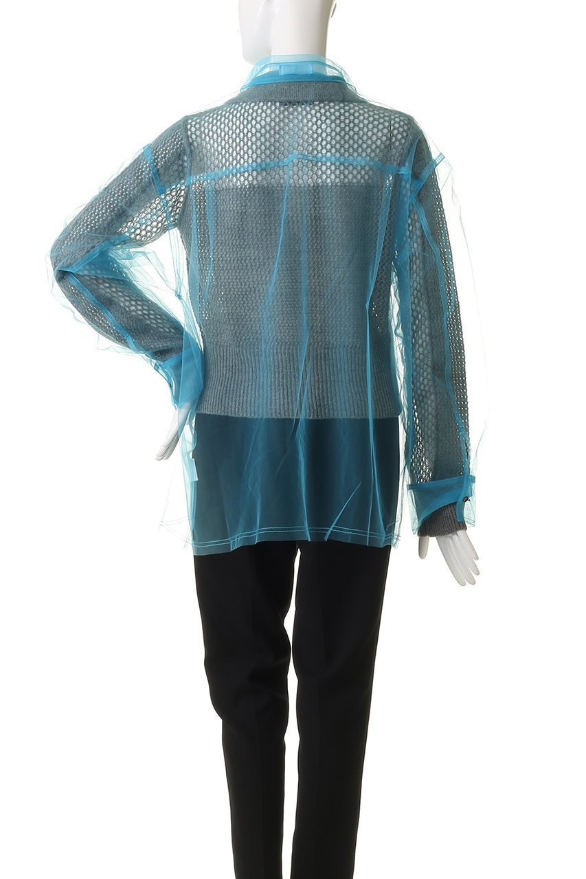 【メゾンスペシャル/MAISON SPECIAL】のTulle Shirt Layered Polo Knit Cardigan/チュールシャツレイヤードポロニットカーディガン 人気、トレンドファッション・服の通販 founy(ファニー) 　ファッション　Fashion　レディースファッション　Fashion for Women　トップス・カットソー　Cut & Sew Tops　ニット　Knit Tops & Sweaters　カーディガン・羽織り　Layered Style Cardigans　シャツ・ブラウス・オフィスカジュアル　Elegant Blouses & Button-Ups　ウォーム　Warm Fabric　カーディガン　Cardigan, Knitwear　コンパクト　Compact, Small Size　シアー　Sheer, See-Through　チュール　Tulip, Tulip Motif　フィット　Fit, Slim Fit　A/W・秋冬　Autumn/Winter　透かし　Cut-Out, Lacework　other-4|ID: prp329100004635388 ipo3291000000036832265