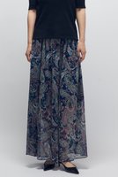【プルミエ アロンディスモン/1er Arrondissement】のペイズリープリントキュロットパンツ 人気、トレンドファッション・服の通販 founy(ファニー) ファッション Fashion レディースファッション Fashion for Women スカート Skirts パンツ Pants & Trousers 2025年 2025 2025-2026秋冬・A/W Autumn/Winter 2025–26 AW25–26 キュロット Culottes, Wide Shorts ボヘミアン Bohemian, Ethnic Style A/W・秋冬 Autumn/Winter |ID:prp329100004635390