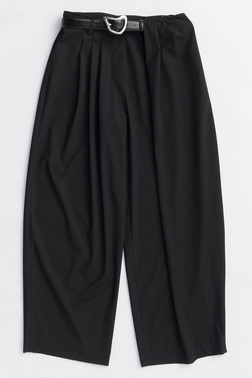 【メゾンスペシャル/MAISON SPECIAL】のWith Real Leather Belt Asymmetry Tack Pants/リアルレザーベルトセットアシンメトリータックパンツ 人気、トレンドファッション・服の通販 founy(ファニー) 　ファッション　Fashion　レディースファッション　Fashion for Women　パンツ　Pants & Trousers　ベルト&ウエストマーク　Belts & Waist Accessories　2025年　2025　2025-2026秋冬・A/W　Autumn/Winter 2025–26 AW25–26　アシンメトリー　Asymmetrical Style　クラシカル　Classical, Vintage-Inspired　クラシック　Classic, Timeless Style　スラックス　Slacks, Dress Pants　スーツ　Suit, Formalwear　ドレープ　Drape, Draping Fabric　ボトム　Bottoms, Lower Wear　エレガント 上品　Elegant　A/W・秋冬　Autumn/Winter　 other-1|ID: prp329100004635391 ipo3291000000033383715