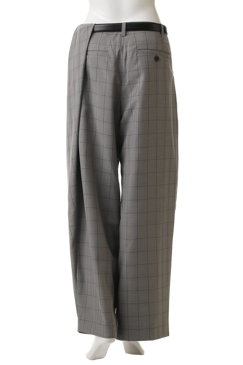 【メゾンスペシャル/MAISON SPECIAL】のWith Real Leather Belt Asymmetry Tack Pants/リアルレザーベルトセットアシンメトリータックパンツ 人気、トレンドファッション・服の通販 founy(ファニー) ファッション Fashion レディースファッション Fashion for Women パンツ Pants & Trousers ベルト&ウエストマーク Belts & Waist Accessories アシンメトリー Asymmetrical Style クラシカル Classical, Vintage-Inspired クラシック Classic, Timeless Style スラックス Slacks, Dress Pants スーツ Suit, Formalwear ドレープ Drape, Draping Fabric ボトム Bottoms, Lower Wear エレガント 上品 Elegant other-6|ID: prp329100004635391 ipo3291000000033527885