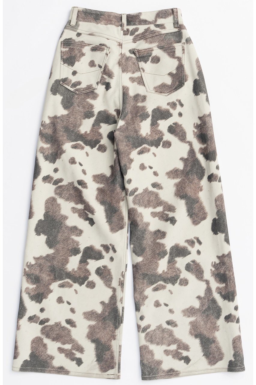 【メゾンスペシャル/MAISON SPECIAL】のVegan Leather Cow Printed Pants/ヴィーガンレザーCOWプリントパンツ 人気、トレンドファッション・服の通販 founy(ファニー) 　ファッション　Fashion　レディースファッション　Fashion for Women　パンツ　Pants & Trousers　2025年　2025　2025-2026秋冬・A/W　Autumn/Winter 2025–26 AW25–26　シンプル　Simple, Minimal　スペシャル　Special, Limited Edition　ダブル　Double, Double-Breasted　プリント　Print, Printed Pattern　ポケット　Pocket, Pocket Detail　A/W・秋冬　Autumn/Winter　other-3|ID: prp329100004635392 ipo3291000000033383725