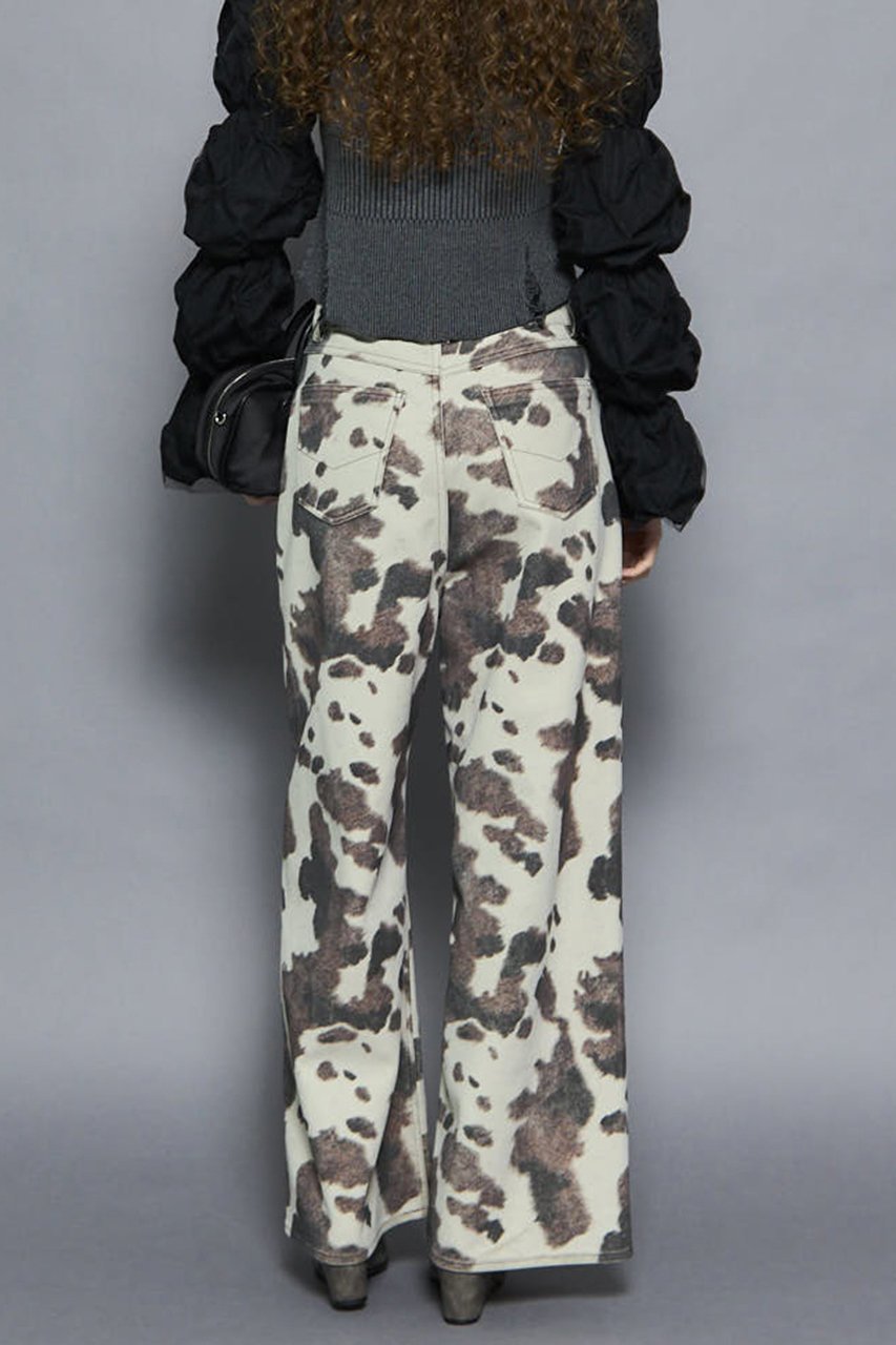 【メゾンスペシャル/MAISON SPECIAL】のVegan Leather Cow Printed Pants/ヴィーガンレザーCOWプリントパンツ 人気、トレンドファッション・服の通販 founy(ファニー) 　ファッション　Fashion　レディースファッション　Fashion for Women　パンツ　Pants & Trousers　2025年　2025　2025-2026秋冬・A/W　Autumn/Winter 2025–26 AW25–26　シンプル　Simple, Minimal　スペシャル　Special, Limited Edition　ダブル　Double, Double-Breasted　プリント　Print, Printed Pattern　ポケット　Pocket, Pocket Detail　A/W・秋冬　Autumn/Winter　other-7|ID: prp329100004635392 ipo3291000000033383729