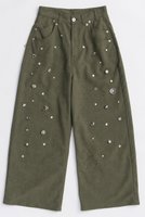 【メゾンスペシャル/MAISON SPECIAL】のVegan Leather Bijou Pants/ヴィーガンレザービジューパンツ 人気、トレンドファッション・服の通販 founy(ファニー) ファッション Fashion レディースファッション Fashion for Women パンツ Pants & Trousers 2025年 2025 2025-2026秋冬・A/W Autumn/Winter 2025–26 AW25–26 シンプル Simple, Minimal スペシャル Special, Limited Edition ダブル Double, Double-Breasted ビジュー Bijou, Jewel-like Accent ポケット Pocket, Pocket Detail ワンポイント One Point, Statement Accent A/W・秋冬 Autumn/Winter |ID:prp329100004635393