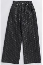 【メゾンスペシャル/MAISON SPECIAL】のDiamond Beads Embroidery Denim Pants/ダイヤビーズエンブロイダリーデニム BLK(ブラック)|ID: prp329100004635394 ipo3291000000033383741