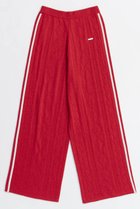 【メゾンスペシャル/MAISON SPECIAL】のOpenwork Knitting Track Pants/透かし編みニットトラックパンツ 人気、トレンドファッション・服の通販 founy(ファニー) ファッション Fashion レディースファッション Fashion for Women パンツ Pants & Trousers スタイリッシュ Stylish, Fashionable スポーティ Sporty, Casual Athletic 透かし Cut-Out, Lacework フェミニン Feminine, Girly フロント Front, Front Design ミックス Mix, Mixed Style リラックス Relax, Relaxed Fit ワイド Wide, Wide Fit A/W・秋冬 Autumn/Winter 2025年 2025 2025-2026秋冬・A/W Autumn/Winter 2025–26 AW25–26 thumbnail RED(レッド)|ID: prp329100004635396 ipo3291000000033383762