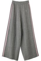 【メゾンスペシャル/MAISON SPECIAL】のOpenwork Knitting Track Pants/透かし編みニットトラックパンツ GRY(グレー)|ID: prp329100004635396 ipo3291000000035816405