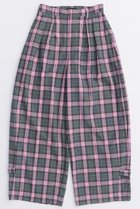【メゾンスペシャル/MAISON SPECIAL】のLoop Yarn Plaid Two-tuck Pants/ループチェック2タックパンツ PNK(ピンク)|ID: prp329100004635397 ipo3291000000033383768