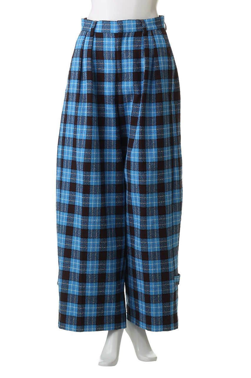 【メゾンスペシャル/MAISON SPECIAL】のLoop Yarn Plaid Two-tuck Pants/ループチェック2タックパンツ 人気、トレンドファッション・服の通販 founy(ファニー) 　ファッション　Fashion　レディースファッション　Fashion for Women　パンツ　Pants & Trousers　2025年　2025　2025-2026秋冬・A/W　Autumn/Winter 2025–26 AW25–26　おすすめ　Recommended / Our Picks　ジャケット　Jacket, Outerwear　セットアップ　Set-Up, Coordinated Outfit　チェック　Check, Plaid, Tartan　ループ　Loop, Loop Knit　A/W・秋冬　Autumn/Winter　other-4|ID: prp329100004635397 ipo3291000000033440012