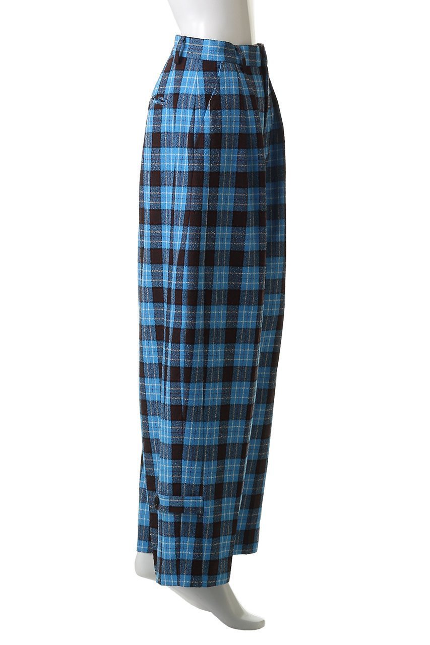 【メゾンスペシャル/MAISON SPECIAL】のLoop Yarn Plaid Two-tuck Pants/ループチェック2タックパンツ 人気、トレンドファッション・服の通販 founy(ファニー) 　ファッション　Fashion　レディースファッション　Fashion for Women　パンツ　Pants & Trousers　2025年　2025　2025-2026秋冬・A/W　Autumn/Winter 2025–26 AW25–26　おすすめ　Recommended / Our Picks　ジャケット　Jacket, Outerwear　セットアップ　Set-Up, Coordinated Outfit　チェック　Check, Plaid, Tartan　ループ　Loop, Loop Knit　A/W・秋冬　Autumn/Winter　other-5|ID: prp329100004635397 ipo3291000000033440013
