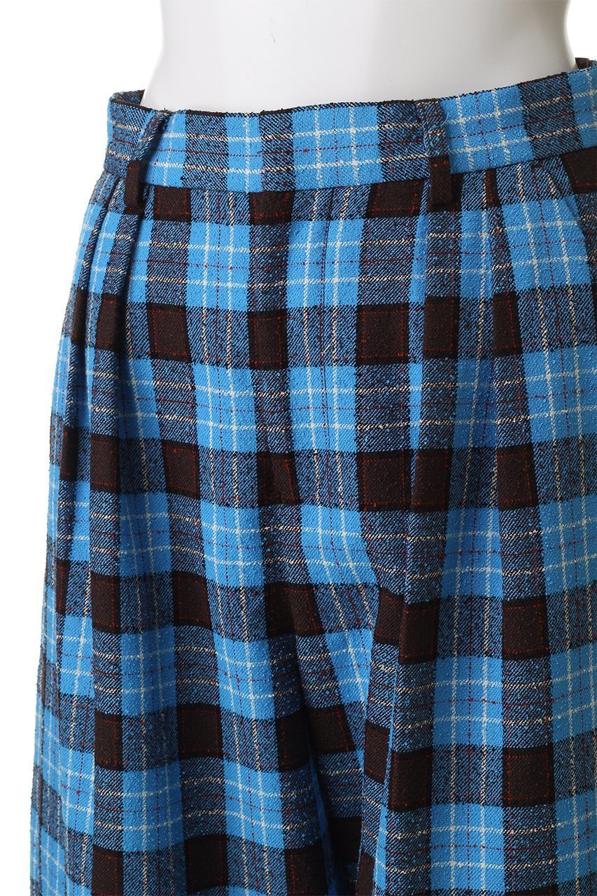 【メゾンスペシャル/MAISON SPECIAL】のLoop Yarn Plaid Two-tuck Pants/ループチェック2タックパンツ 人気、トレンドファッション・服の通販 founy(ファニー) 　ファッション　Fashion　レディースファッション　Fashion for Women　パンツ　Pants & Trousers　2025年　2025　2025-2026秋冬・A/W　Autumn/Winter 2025–26 AW25–26　おすすめ　Recommended / Our Picks　ジャケット　Jacket, Outerwear　セットアップ　Set-Up, Coordinated Outfit　チェック　Check, Plaid, Tartan　ループ　Loop, Loop Knit　A/W・秋冬　Autumn/Winter　other-7|ID: prp329100004635397 ipo3291000000033440015
