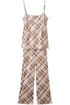 【メゾンスペシャル/MAISON SPECIAL】のMultiway Layered Plaid Velour Pants/マルチウェイレイヤードチェックベロアパンツ IVR(アイボリー)|ID: prp329100004635399 ipo3291000000035356977