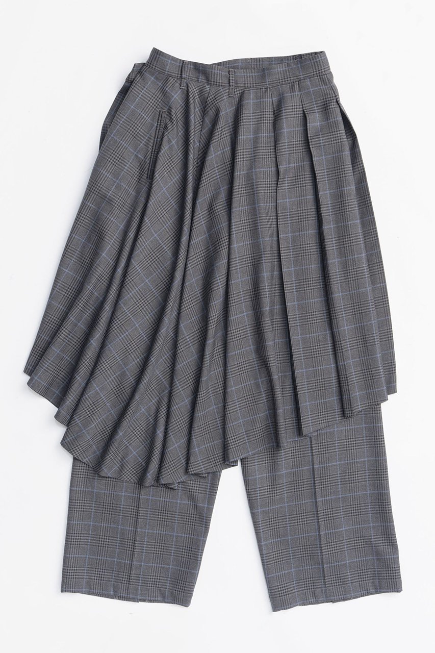 【メゾンスペシャル/MAISON SPECIAL】のMultiway Layered Pleated Skirt Pants/マルチウェイレイヤードプリーツスカートパンツ 人気、トレンドファッション・服の通販 founy(ファニー) 　ファッション　Fashion　レディースファッション　Fashion for Women　スカート　Skirts　プリーツスカート / 上品フェミニンスタイル　Pleated Skirts　パンツ　Pants & Trousers　アシンメトリー　Asymmetrical Style　スマート　Smart, Elegant　スラックス　Slacks, Dress Pants　セットアップ　Set-Up, Coordinated Outfit　パターン　Pattern, Design Print　フレア　Flare, Flared　プリーツ　Pleats, Pleated　ラップ　Wrap, Wrap Design　A/W・秋冬　Autumn/Winter　2025年　2025　2025-2026秋冬・A/W　Autumn/Winter 2025–26 AW25–26　other-2|ID: prp329100004635400 ipo3291000000033383795