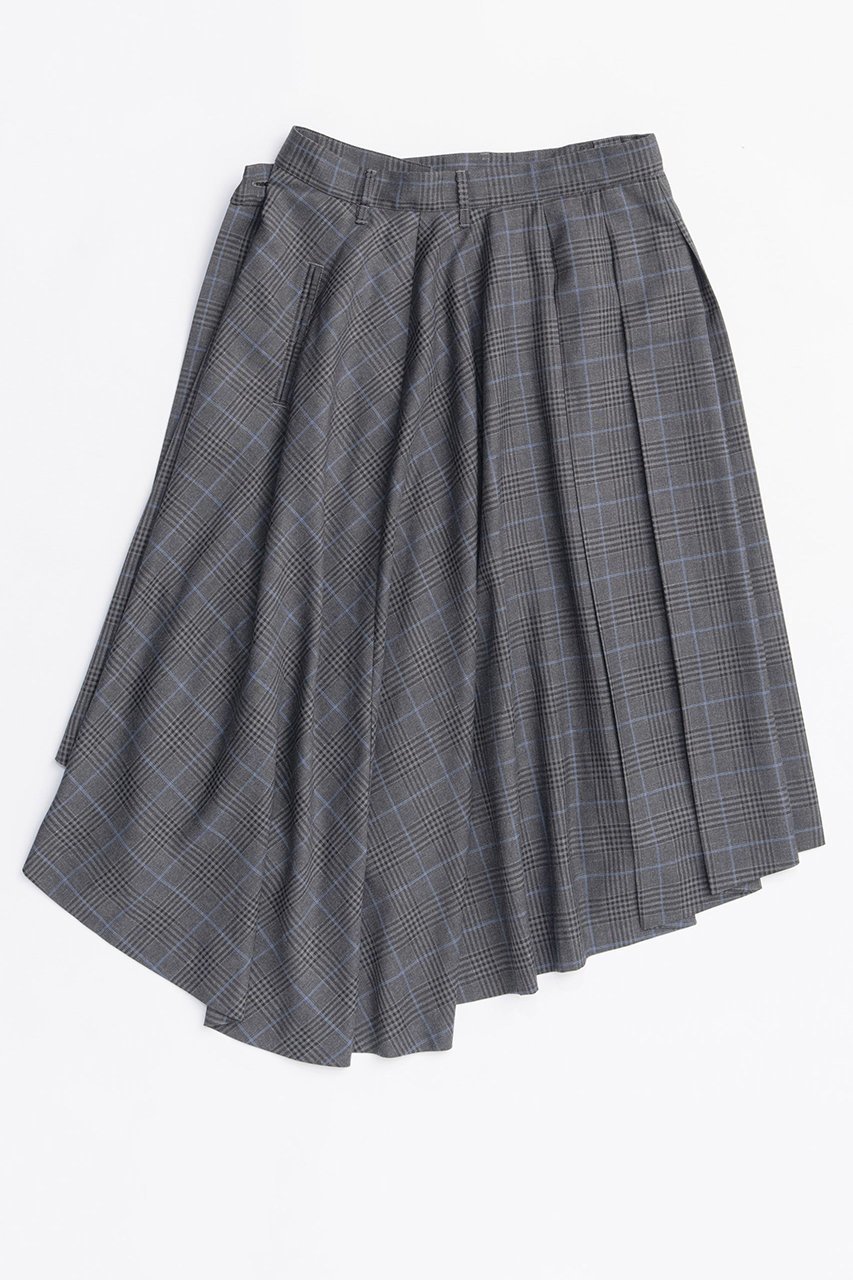 【メゾンスペシャル/MAISON SPECIAL】のMultiway Layered Pleated Skirt Pants/マルチウェイレイヤードプリーツスカートパンツ 人気、トレンドファッション・服の通販 founy(ファニー) 　ファッション　Fashion　レディースファッション　Fashion for Women　スカート　Skirts　プリーツスカート / 上品フェミニンスタイル　Pleated Skirts　パンツ　Pants & Trousers　アシンメトリー　Asymmetrical Style　スマート　Smart, Elegant　スラックス　Slacks, Dress Pants　セットアップ　Set-Up, Coordinated Outfit　パターン　Pattern, Design Print　フレア　Flare, Flared　プリーツ　Pleats, Pleated　ラップ　Wrap, Wrap Design　A/W・秋冬　Autumn/Winter　2025年　2025　2025-2026秋冬・A/W　Autumn/Winter 2025–26 AW25–26　other-4|ID: prp329100004635400 ipo3291000000033383797