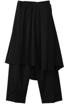 【メゾンスペシャル/MAISON SPECIAL】のMultiway Layered Pleated Skirt Pants/マルチウェイレイヤードプリーツスカートパンツ BLK(ブラック)|ID: prp329100004635400 ipo3291000000035947174