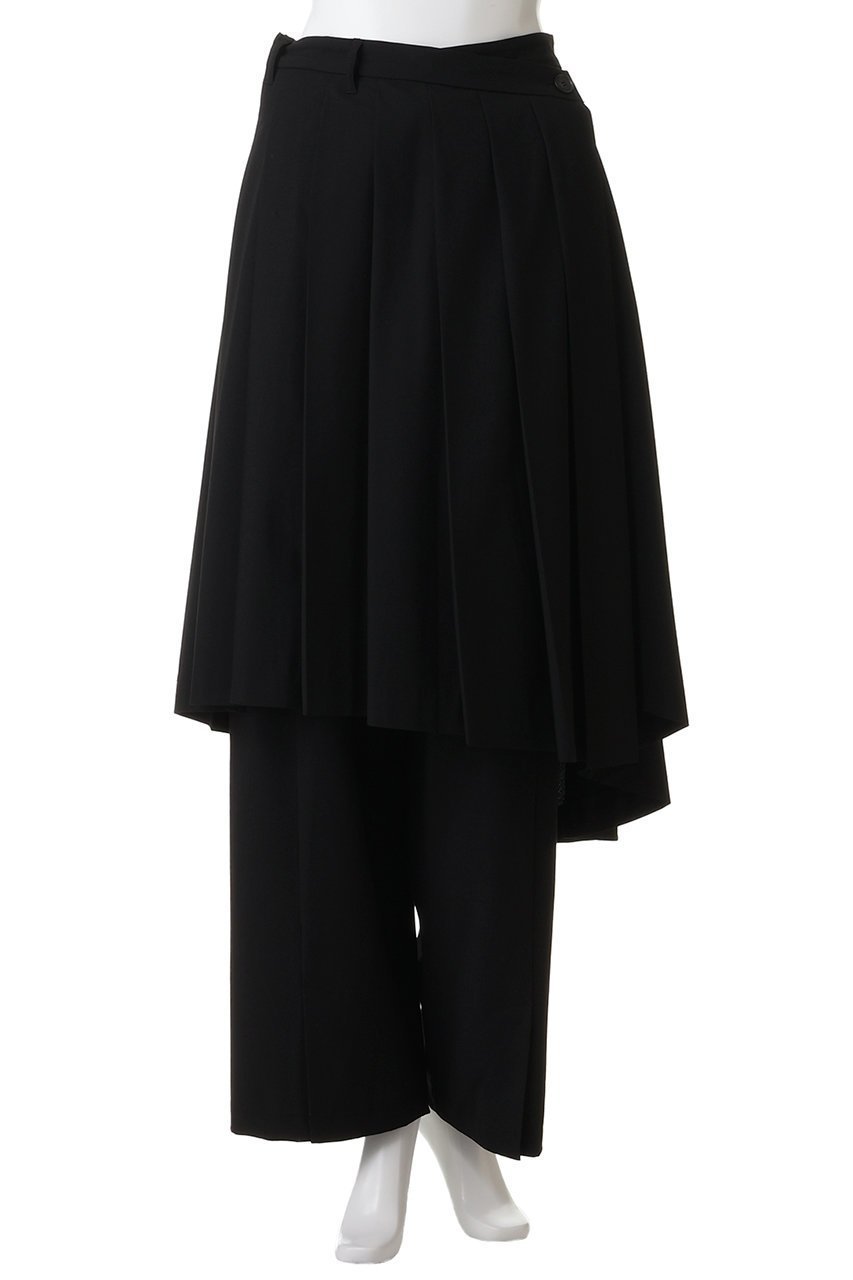 【メゾンスペシャル/MAISON SPECIAL】のMultiway Layered Pleated Skirt Pants/マルチウェイレイヤードプリーツスカートパンツ 人気、トレンドファッション・服の通販 founy(ファニー) ファッション Fashion レディースファッション Fashion for Women スカート Skirts プリーツスカート / 上品フェミニンスタイル Pleated Skirts パンツ Pants & Trousers アシンメトリー Asymmetrical Style スマート Smart, Elegant スラックス Slacks, Dress Pants セットアップ Set-Up, Coordinated Outfit パターン Pattern, Design Print フレア Flare, Flared プリーツ Pleats, Pleated ラップ Wrap, Wrap Design other-2|ID: prp329100004635400 ipo3291000000035947176