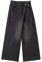 【メゾンスペシャル/MAISON SPECIAL】の2way Asymmetry Tuck Denim/2WAYアシメタックデニム BLK(ブラック)|ID: prp329100004635402 ipo3291000000036126360